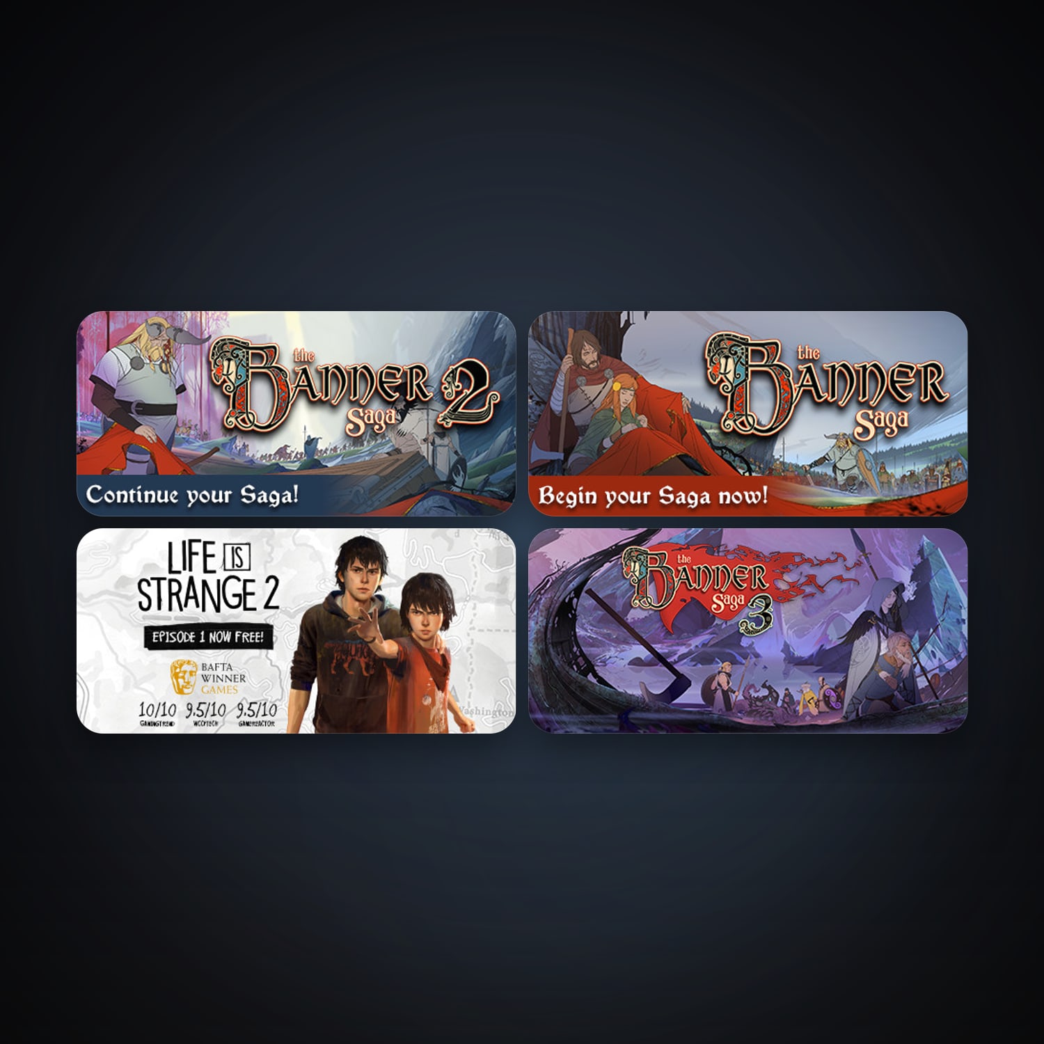Free CS2 (No Prime) + The Banner Saga, 14 games, clean — HabibiAccounts