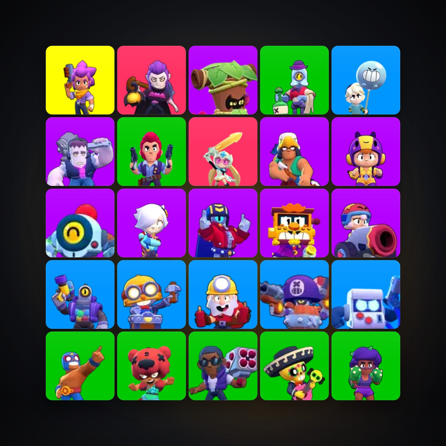 Supercell account: 25 Brawlers | 2.2K Trophies — HabibiAccounts