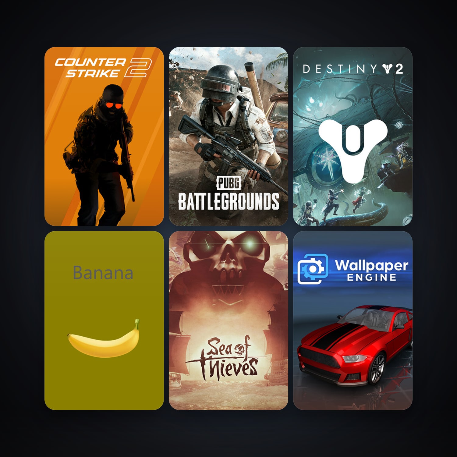 CS2 Prime + Wallpaper Engine, 15 games, clean — HabibiAccounts