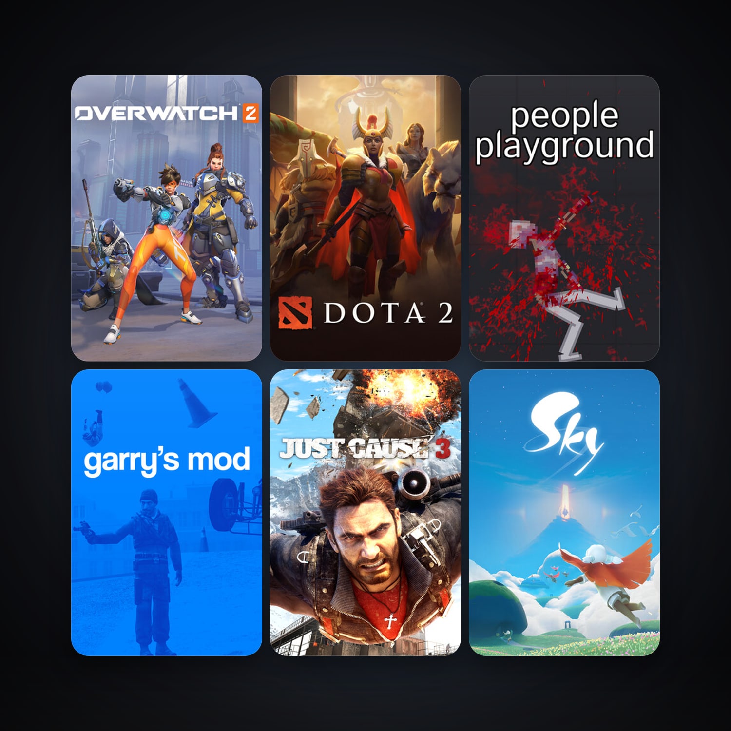 Dota 2 + Garry's Mod, 72 games, clean — HabibiAccounts