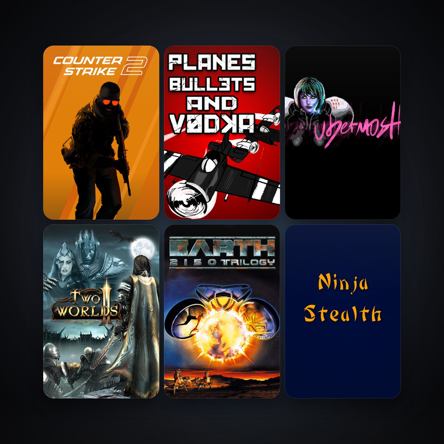 CS2 Prime + Two Worlds II HD, 186 games, clean — HabibiAccounts
