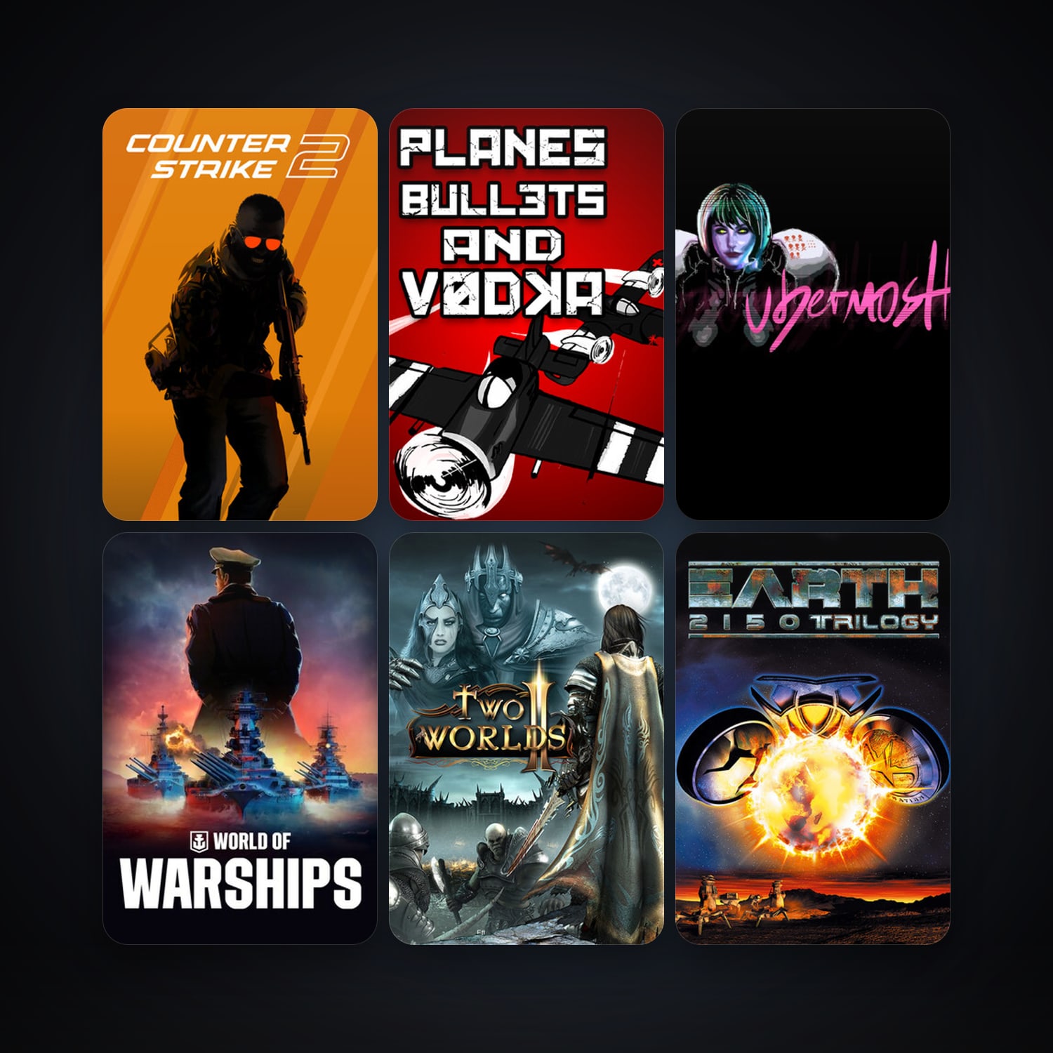 CS2 Prime + Two Worlds II HD, 188 games, clean — HabibiAccounts