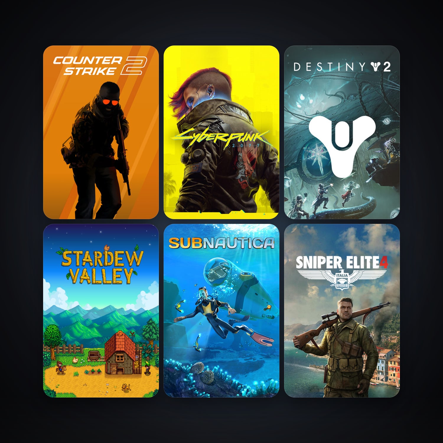 CS2 Prime + Subnautica, 33 games, Steam 17, clean — HabibiAccounts