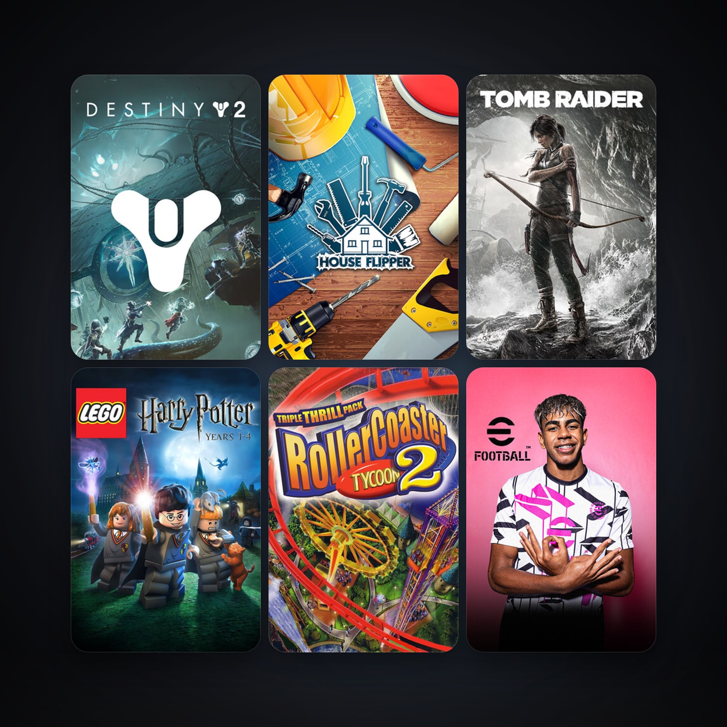 LEGO Harry Potter: Years 1-4 + Tomb Raider, 22 games, clean — HabibiAccounts