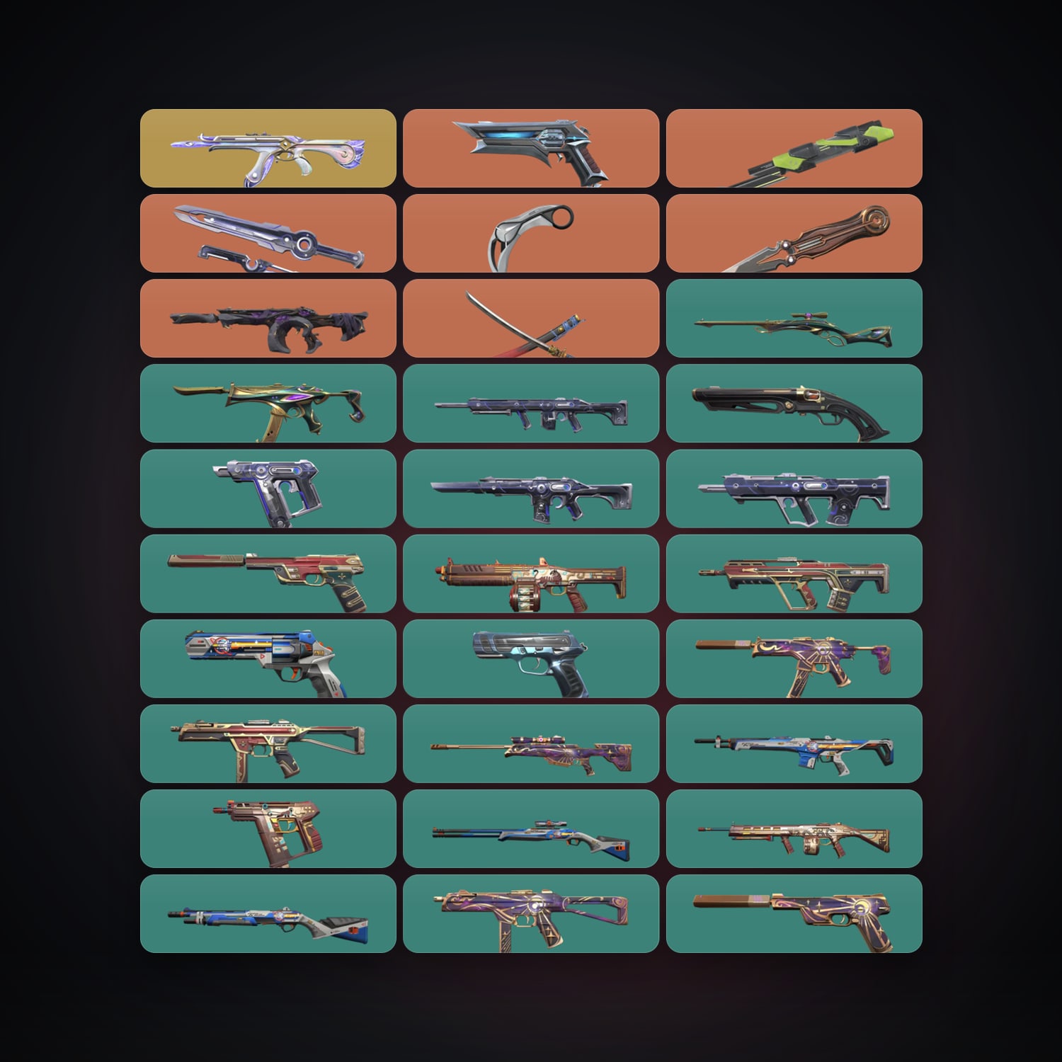 NA Iron 3 locker — 5 knives, 31 skins, lvl 38 — HabibiAccounts