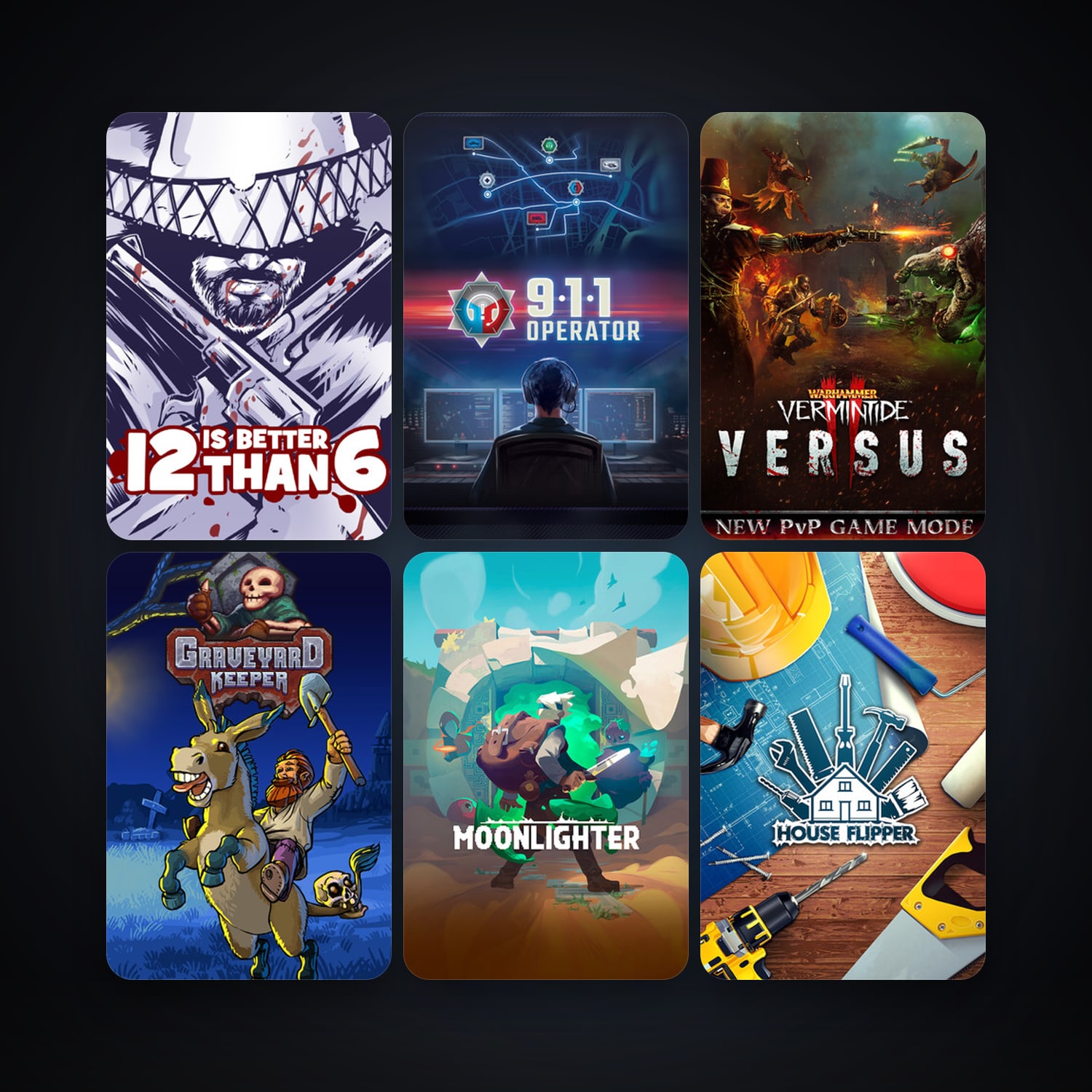 12 is Better Than 6 + Space Pilgrim Episode III: Delta Pavonis, 29 games, clean — HabibiAccounts