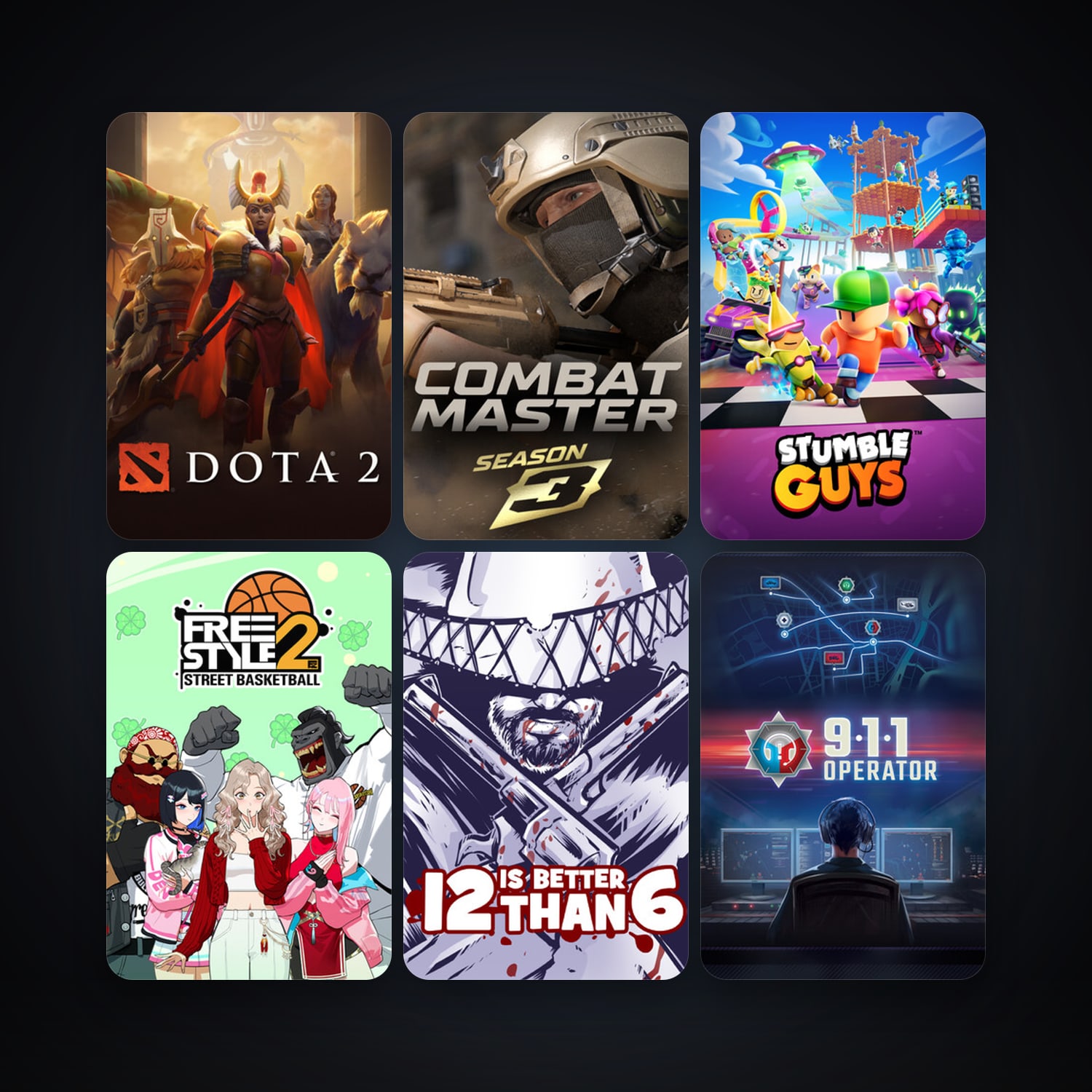 Dota 2 + Freestyle 2: Street Basketball, 28 games, clean — HabibiAccounts