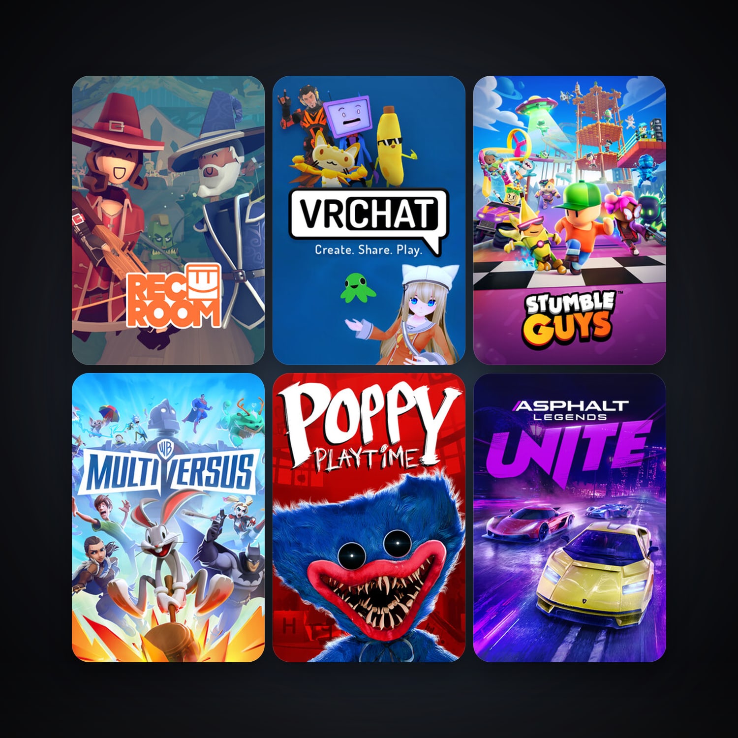 12 is Better Than 6 + VRChat, 30 games, clean — HabibiAccounts