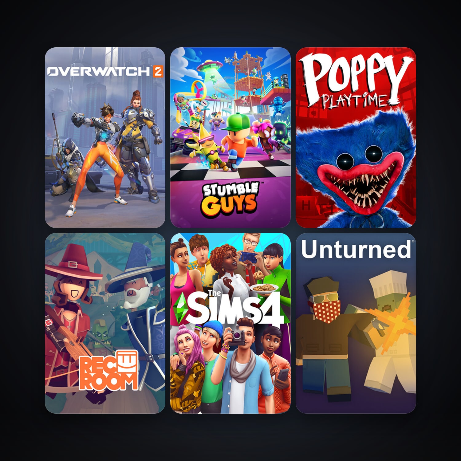 Unturned + 12 is Better Than 6, 33 games, clean — HabibiAccounts