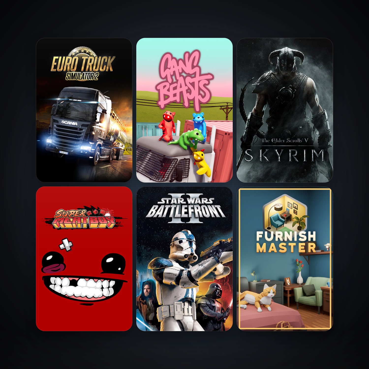 Star Wars: Battlefront 2 (Classic, 2005) + Just Cause 2, 26 games, clean — HabibiAccounts