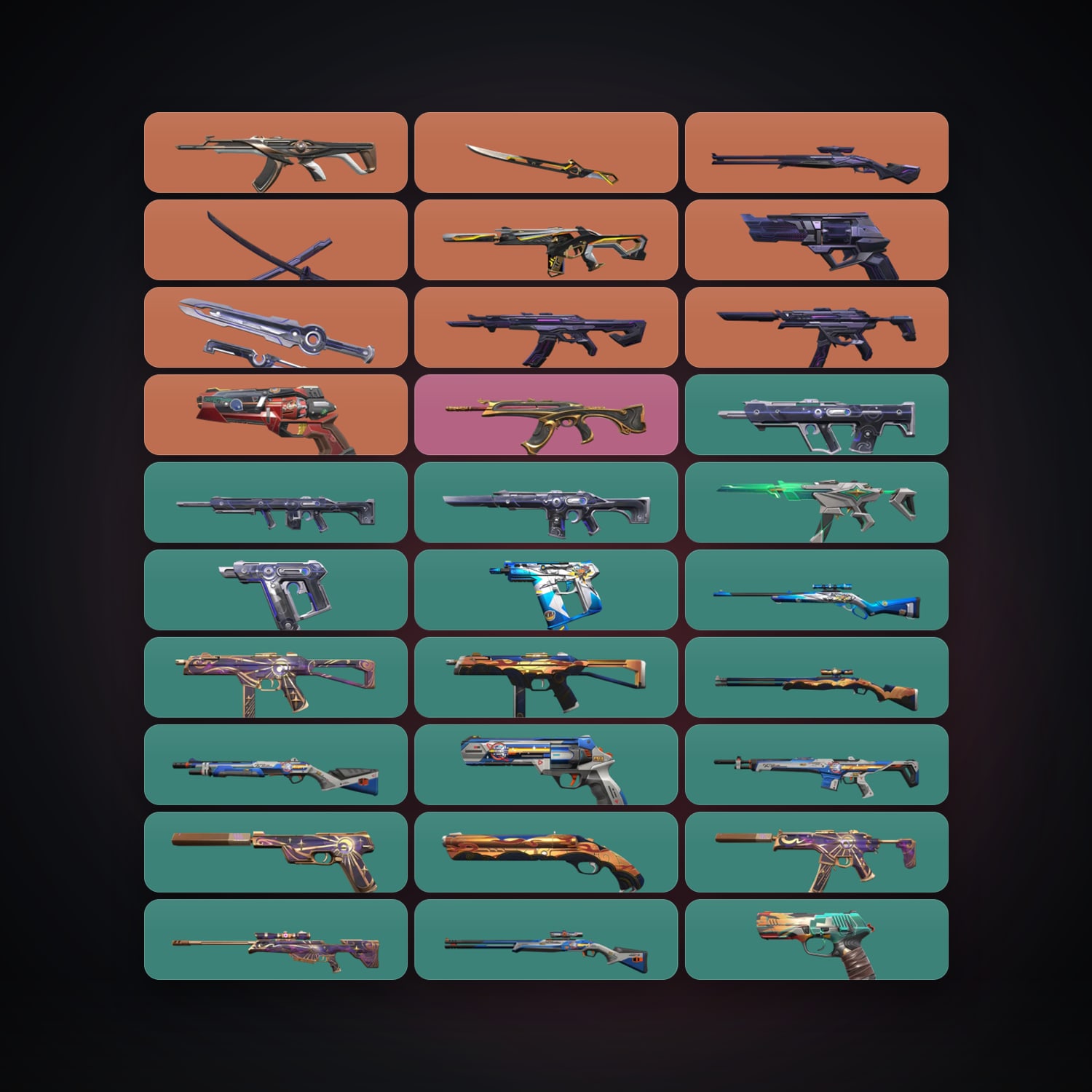 EU Diamond 2 locker — 3 knives, 32 skins, lvl 96 — HabibiAccounts