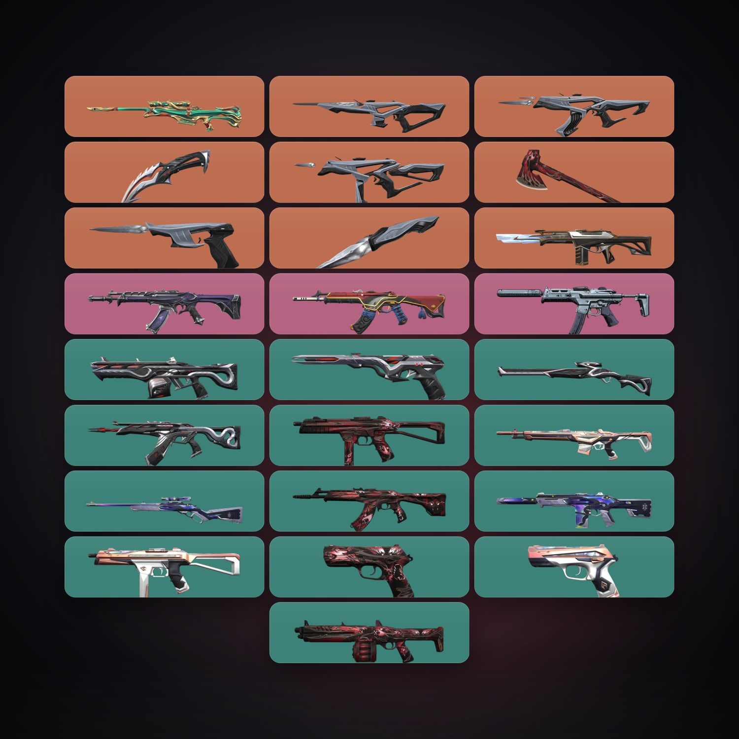 EU Iron 1 locker — 3 knives, 27 skins, lvl 31 — HabibiAccounts