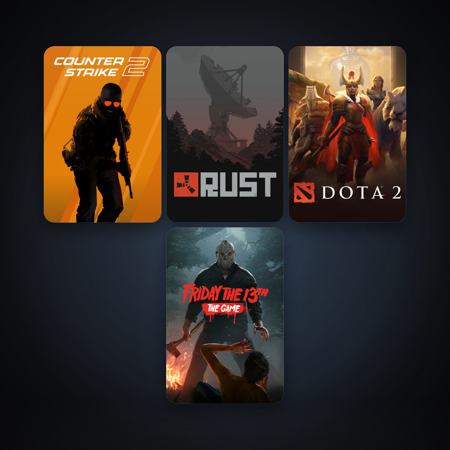 Dota 2 + CS2 Prime, 6 games, clean · 169532397 — HabibiAccounts