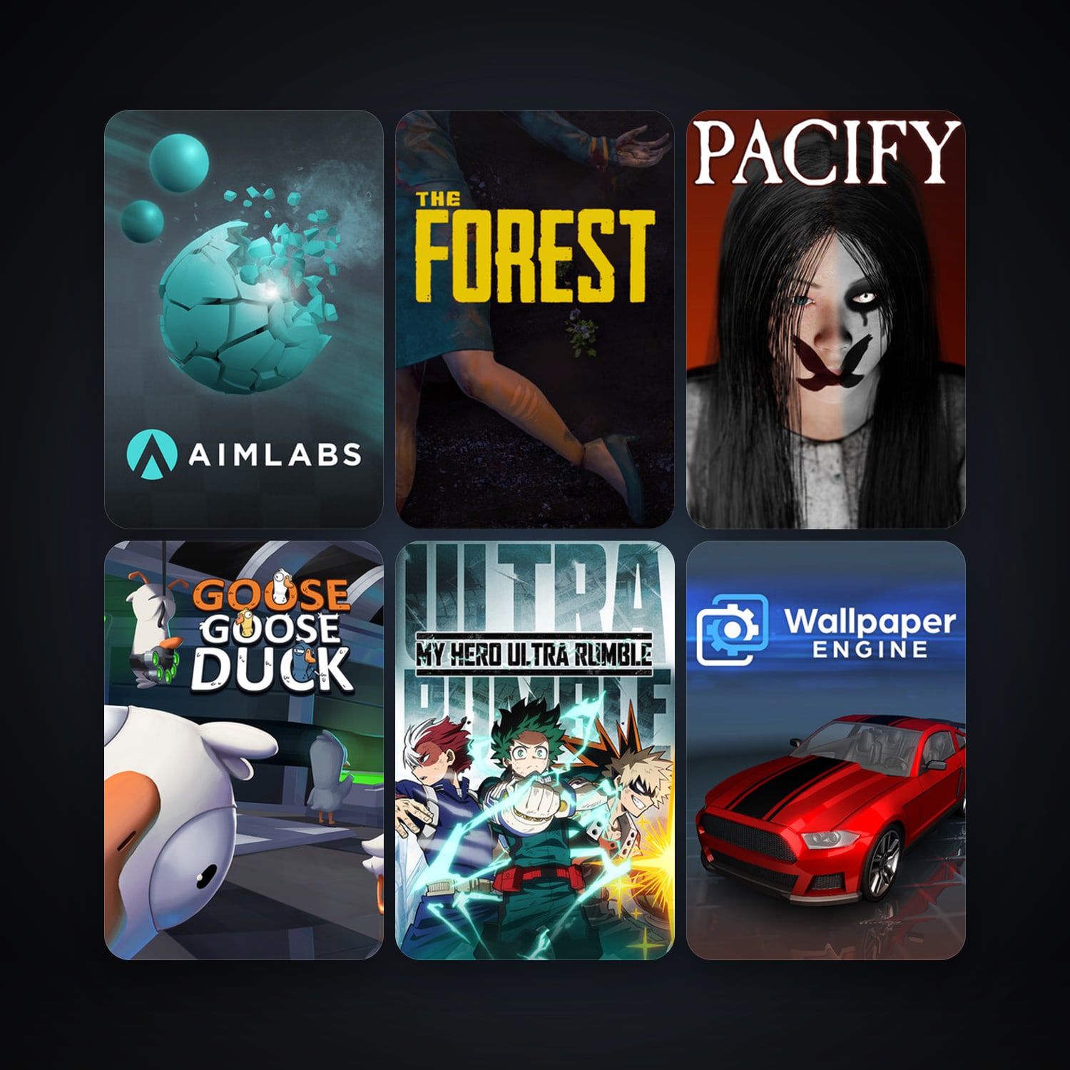 The Forest + ARK: The Survival Of The Fittest, 15 games, clean — HabibiAccounts