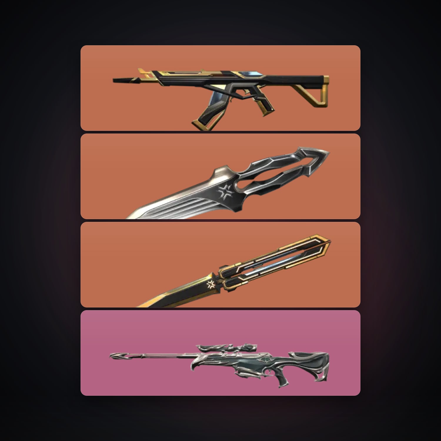 KR Bronze 2 locker — 2 knives, 5 skins, lvl 33 — HabibiAccounts