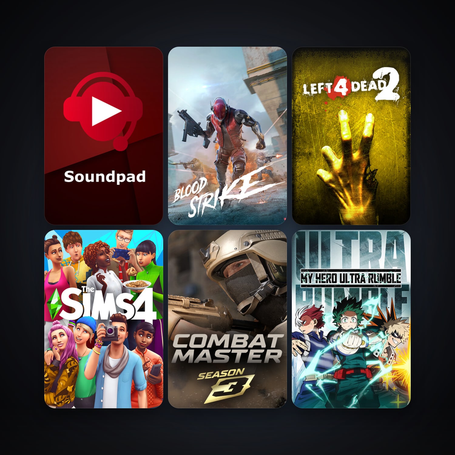 Left 4 Dead 2 + Soundpad, 13 games, clean — HabibiAccounts