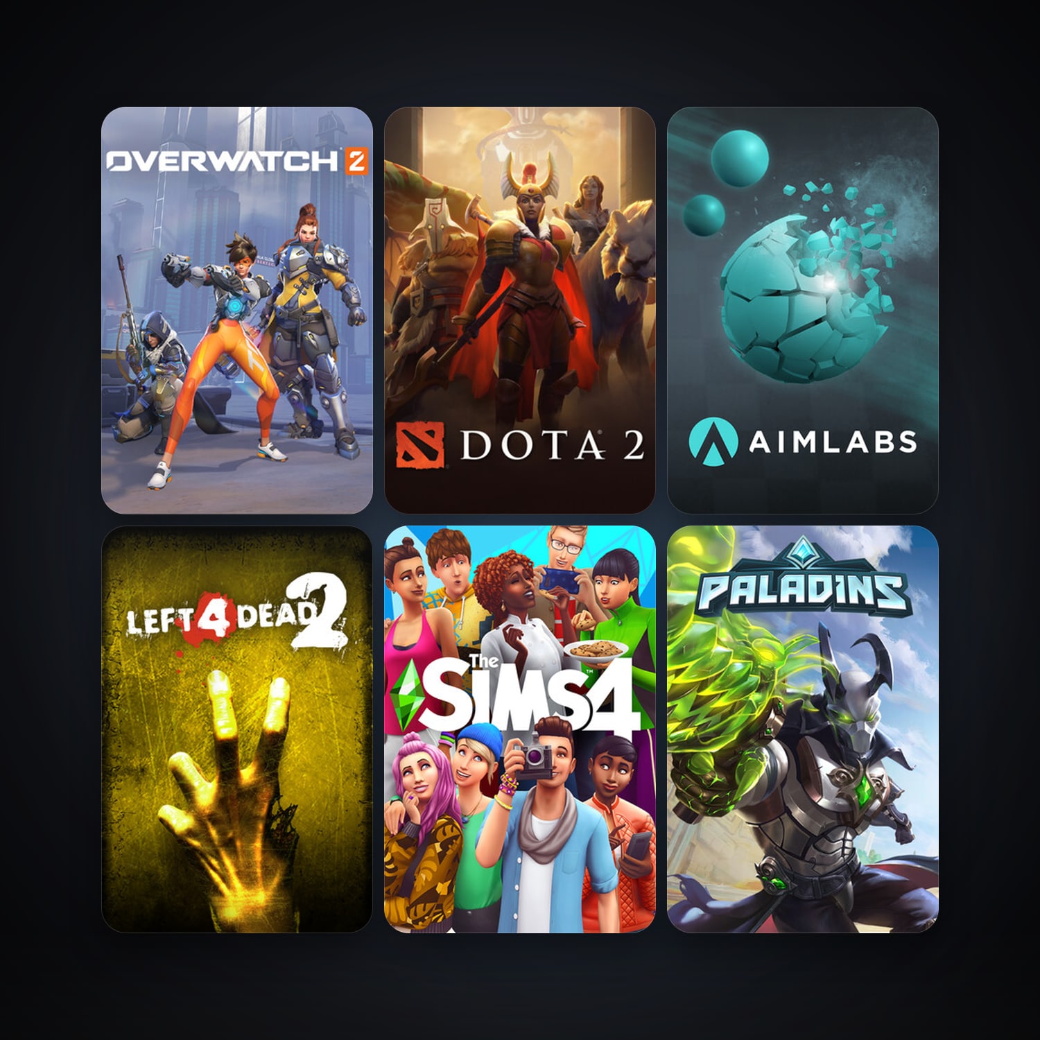 Left 4 Dead 2 + Dota 2, 23 games, clean — HabibiAccounts