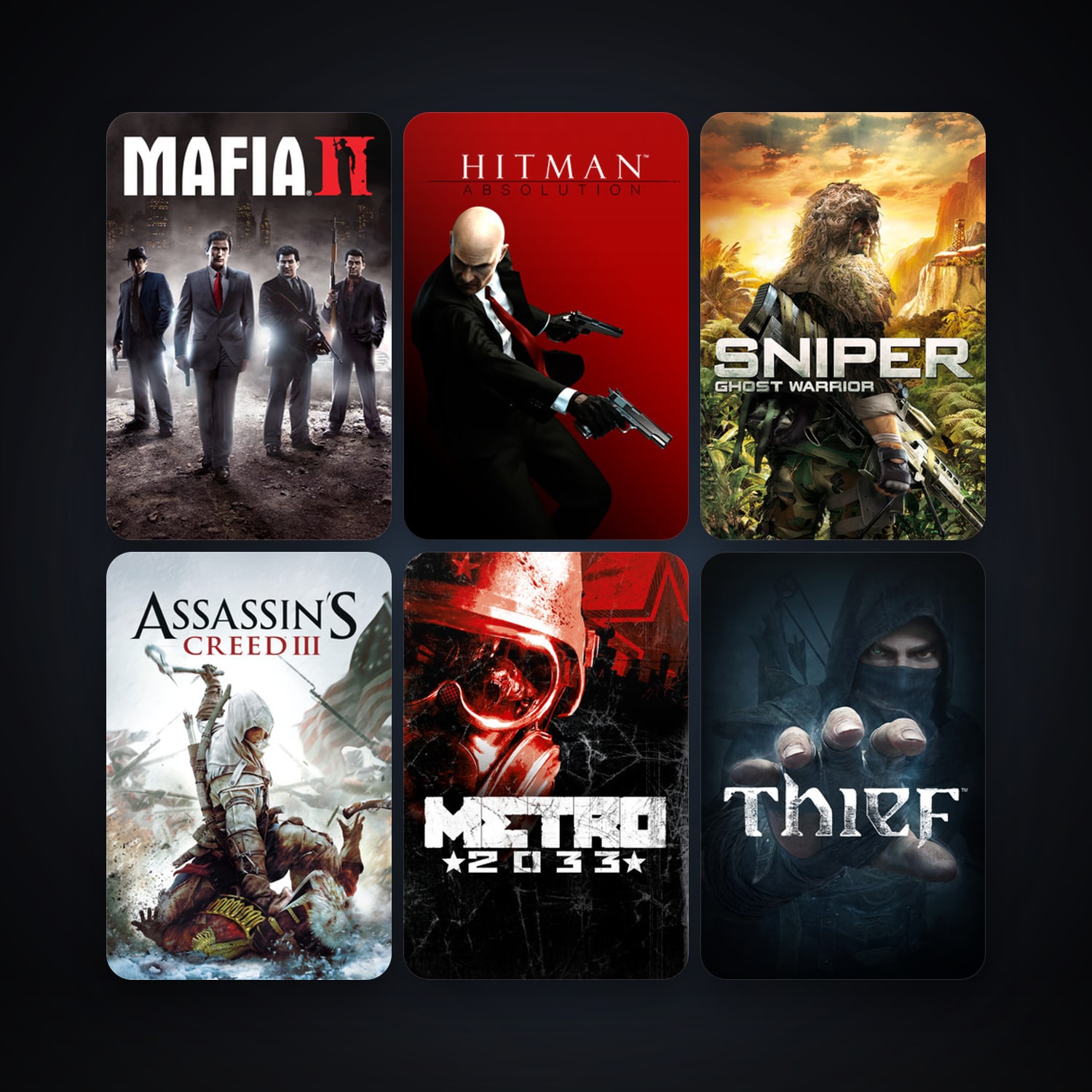 Sniper: Ghost Warrior + Sniper: Ghost Warrior 2, 13 games, clean — HabibiAccounts