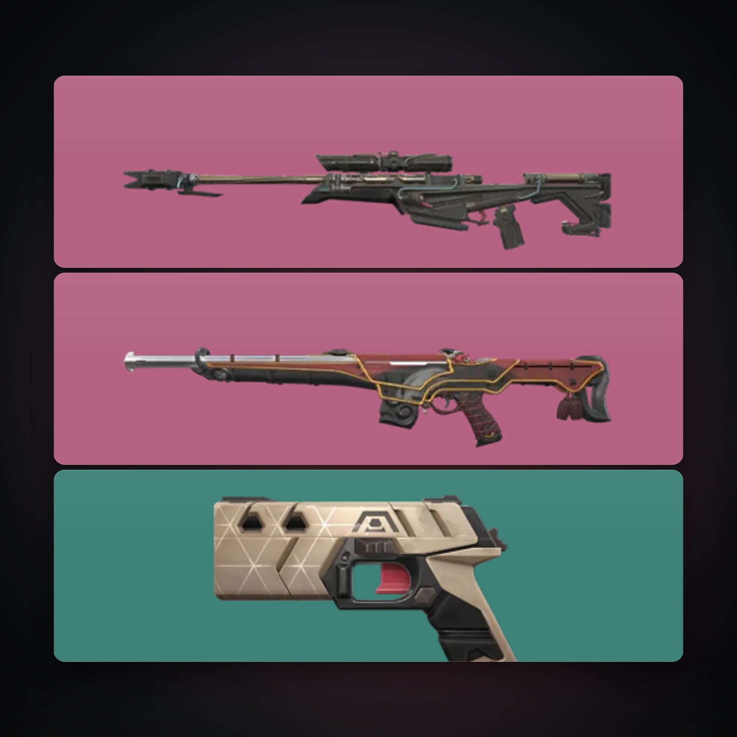 EU Iron 3 locker — 3 skins, lvl 43 — HabibiAccounts