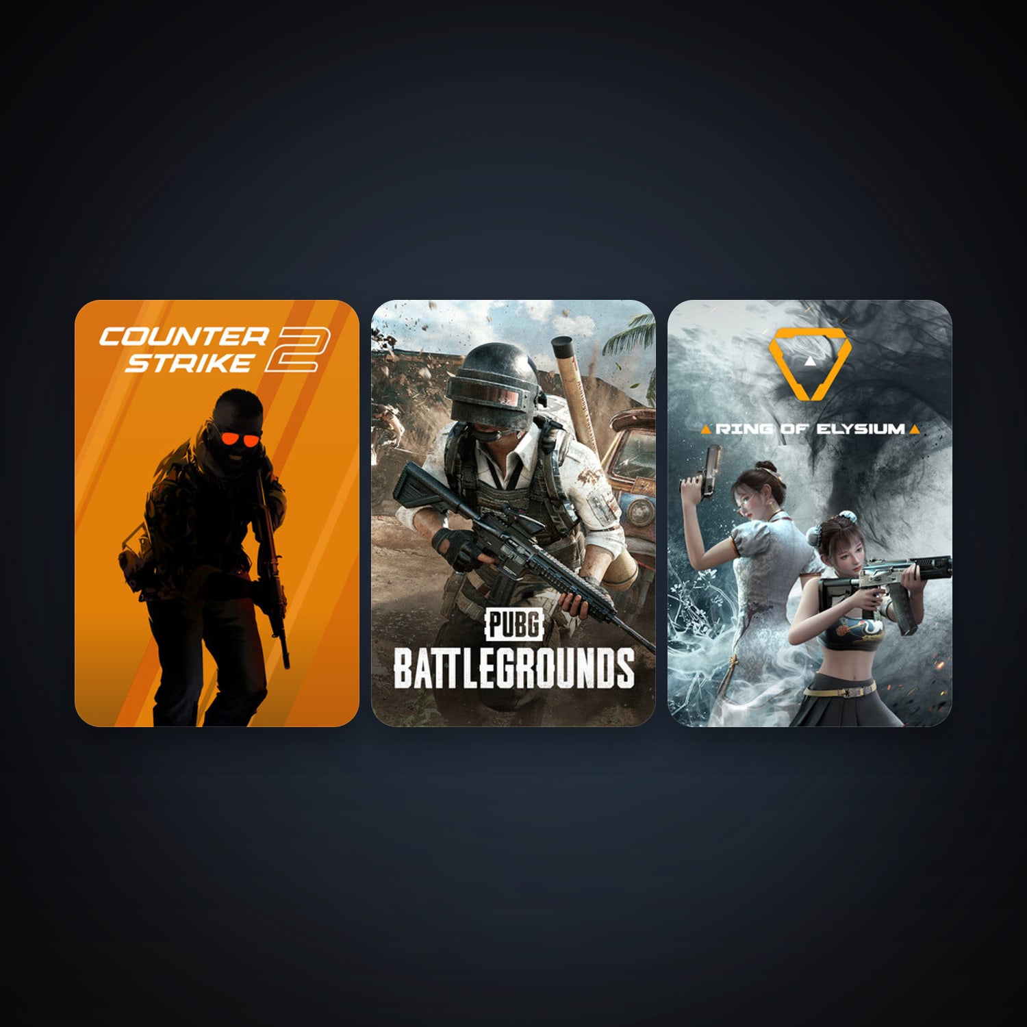 CS2 Prime + PUBG: BATTLEGROUNDS, 3 games, clean — HabibiAccounts