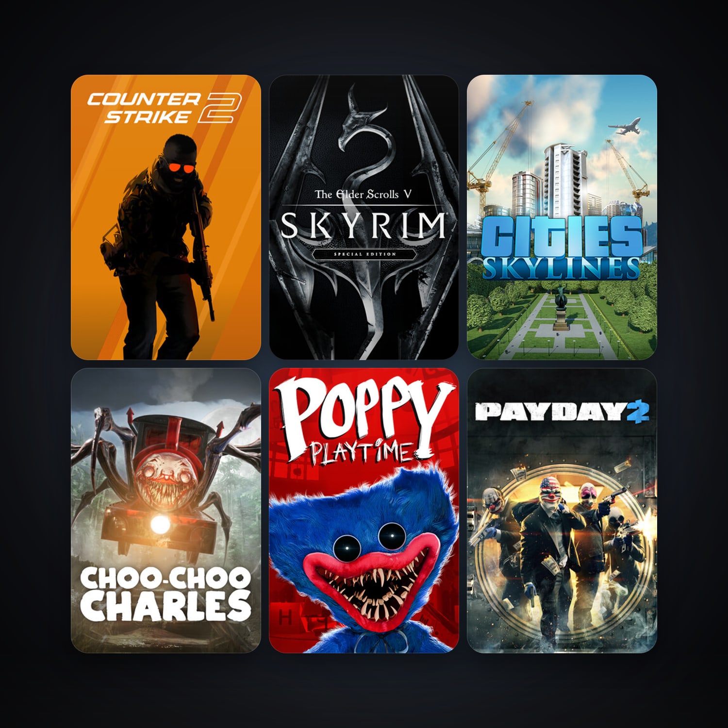 CS2 Prime + PAYDAY 2, 9 games, clean — HabibiAccounts