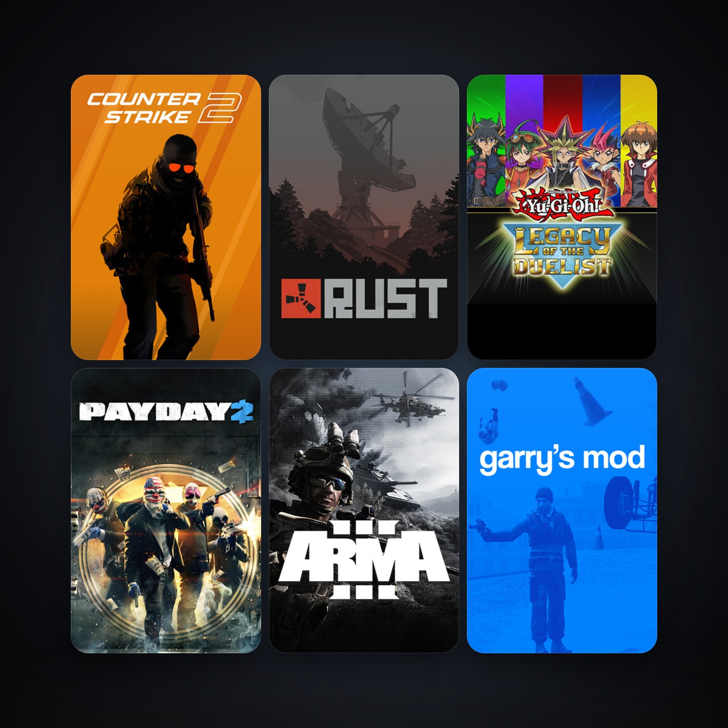 CS2 Prime + Garry's Mod, 17 games, clean — HabibiAccounts