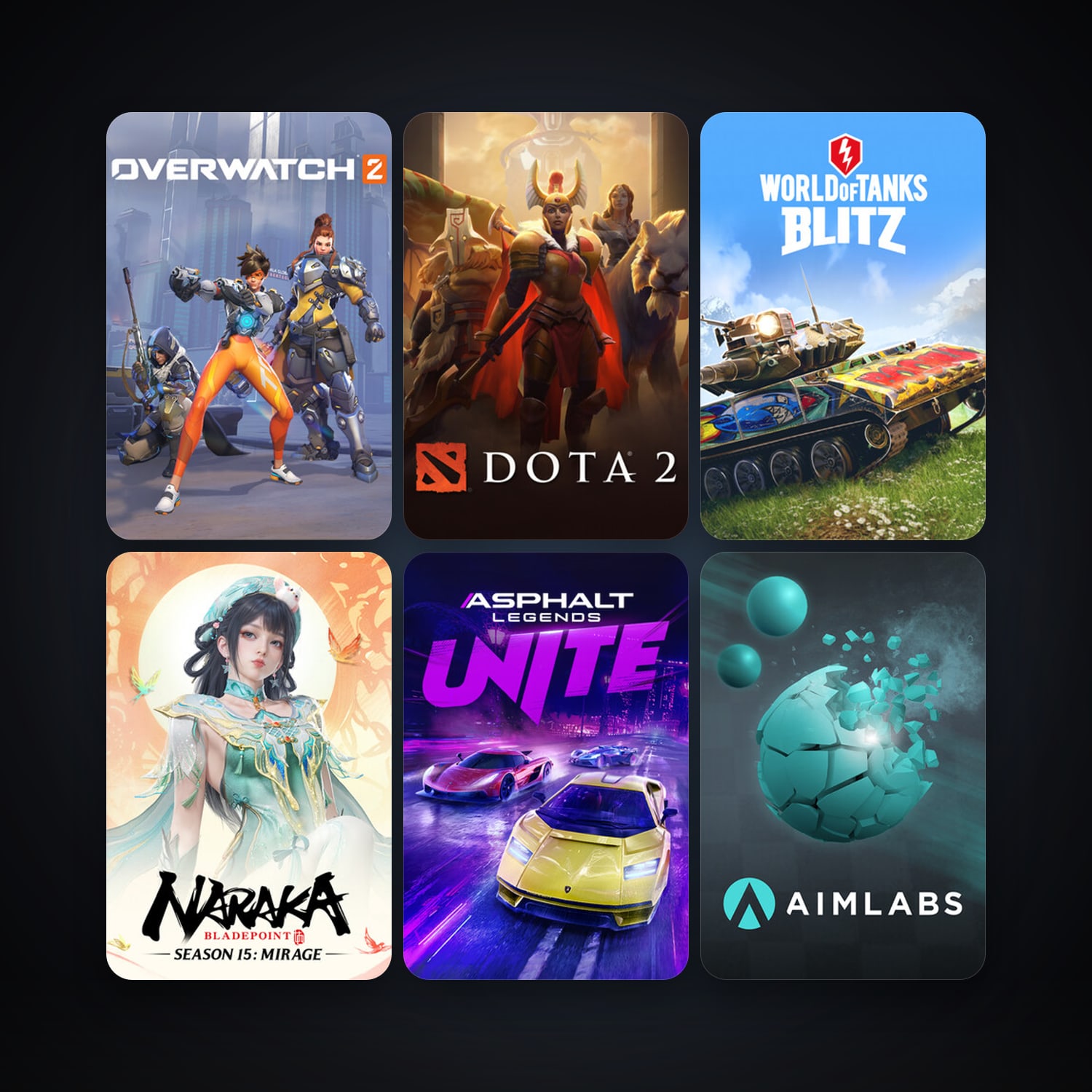 Dota 2 + World of Tanks Blitz, 25 games, clean — HabibiAccounts