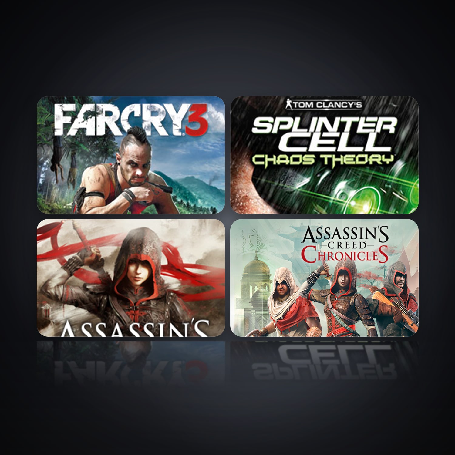 Far Cry 3 Deluxe Edition & Tom Clancy's Splinter Cell Chaos Theory | 6 Games — HabibiAccounts