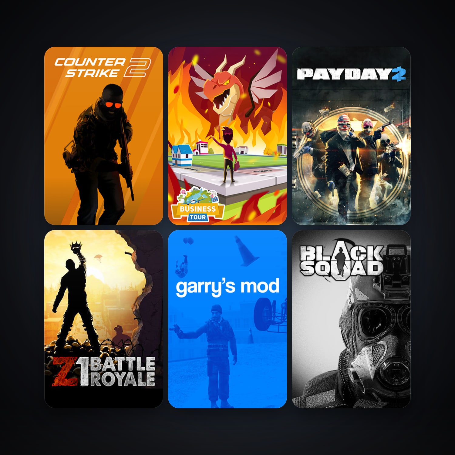 CS2 Prime + Garry's Mod, 15 games, clean — HabibiAccounts