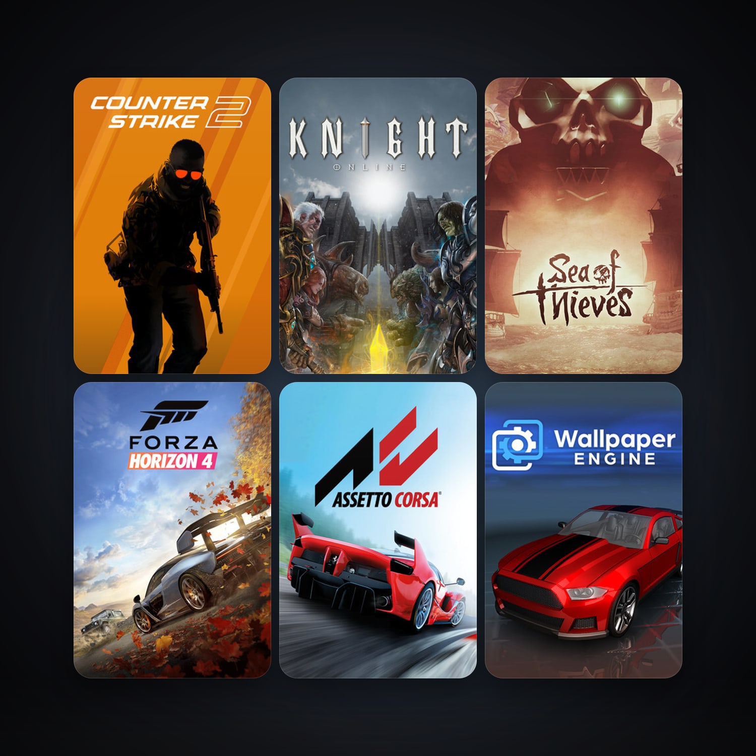 CS2 Prime + Assetto Corsa, 21 games, clean — HabibiAccounts