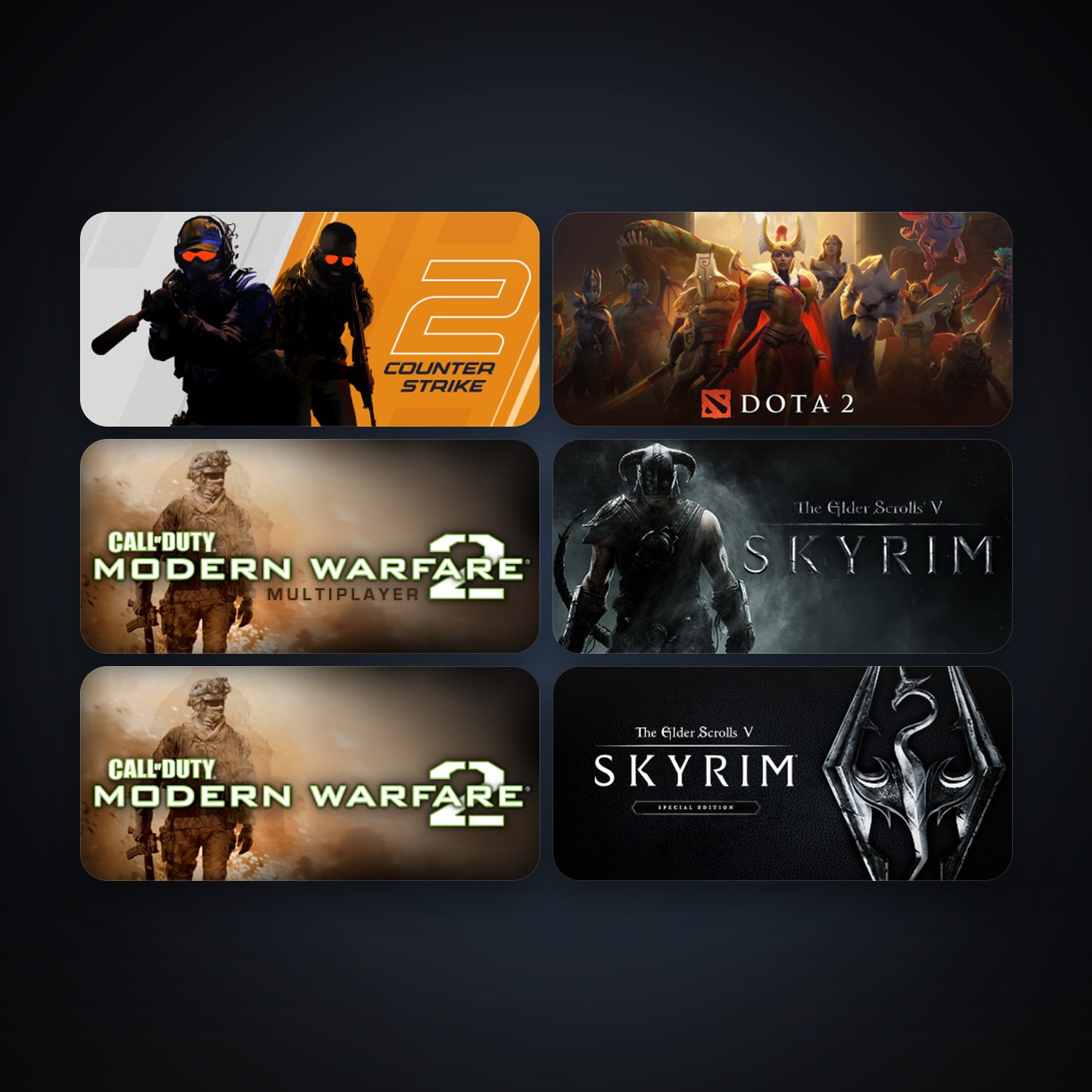 Dota 2 + CS2 Prime, 6 games, Steam 10, clean — HabibiAccounts