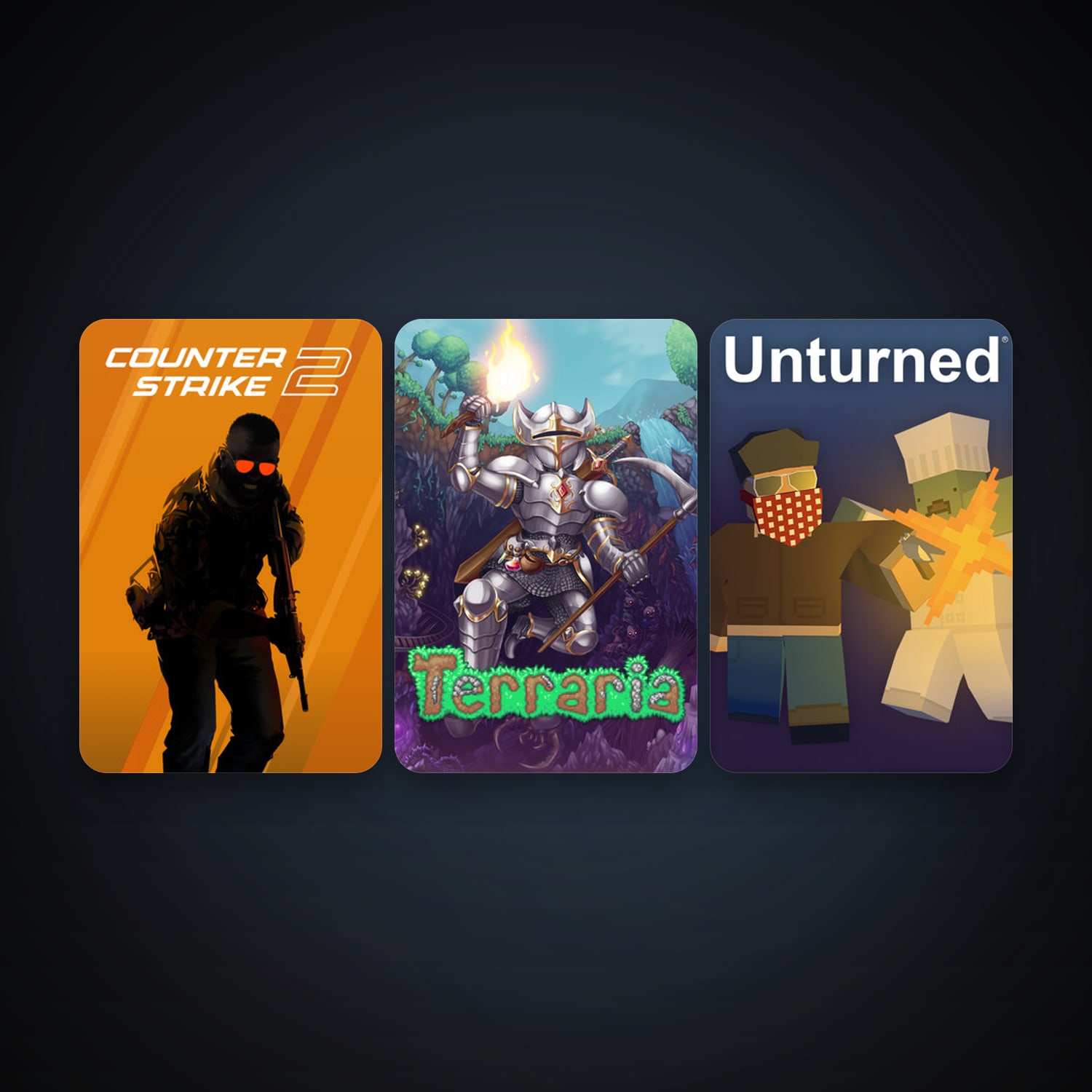 CS2 Prime + Terraria, 5 games, clean — HabibiAccounts