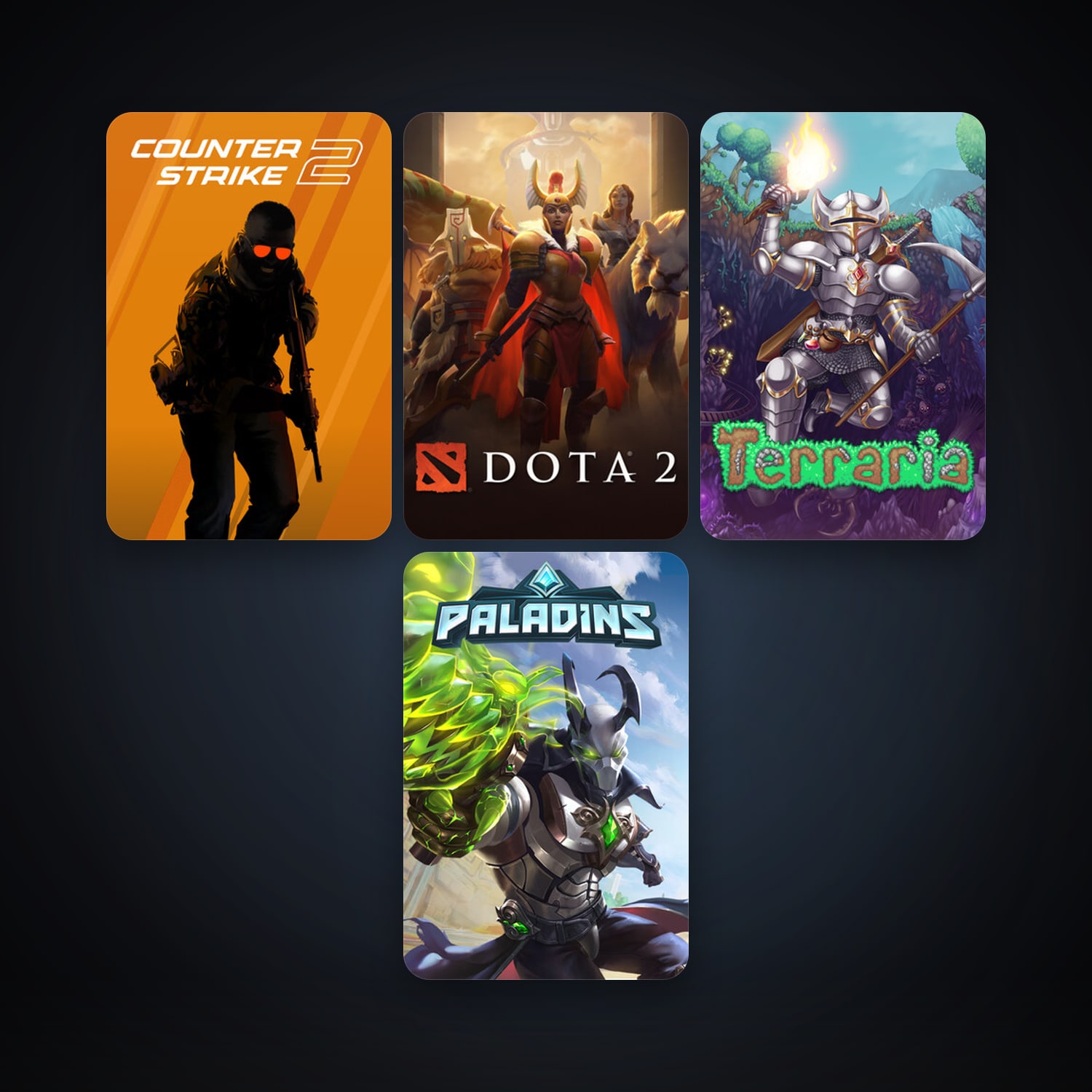 Dota 2 + CS2 Prime, 6 games, clean — HabibiAccounts