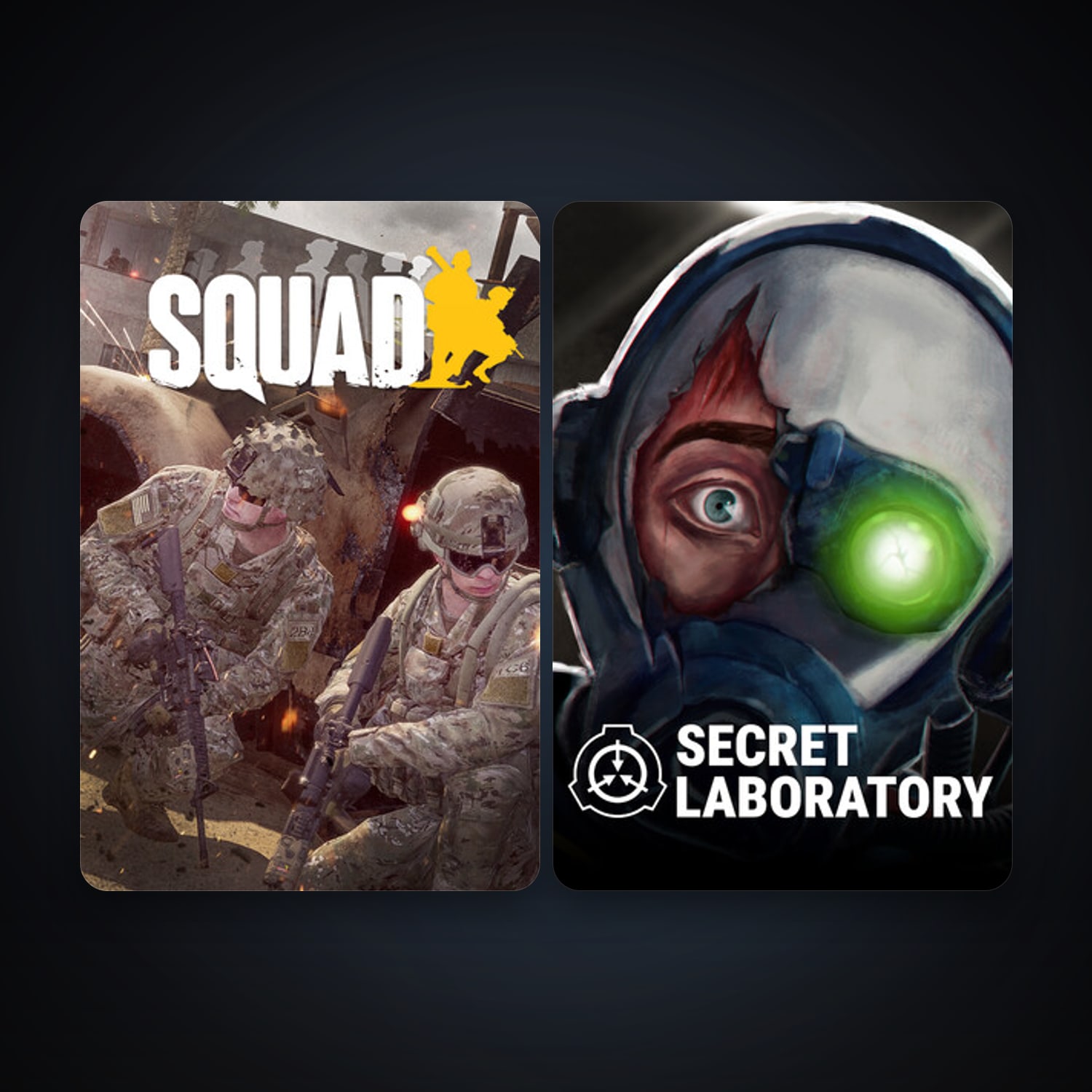 Squad + SCP: Secret Laboratory, 6 games, clean — HabibiAccounts