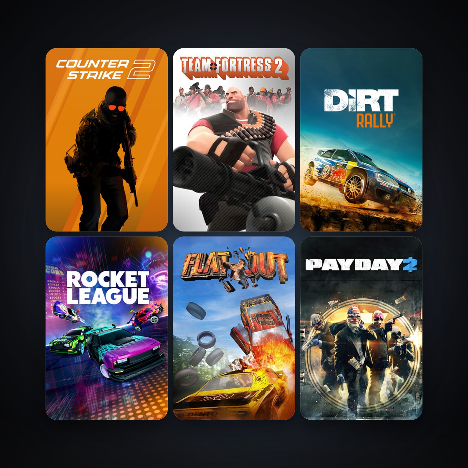 CS2 Prime & DiRT Rally | Level 10 | 28 Games | Clean — HabibiAccounts