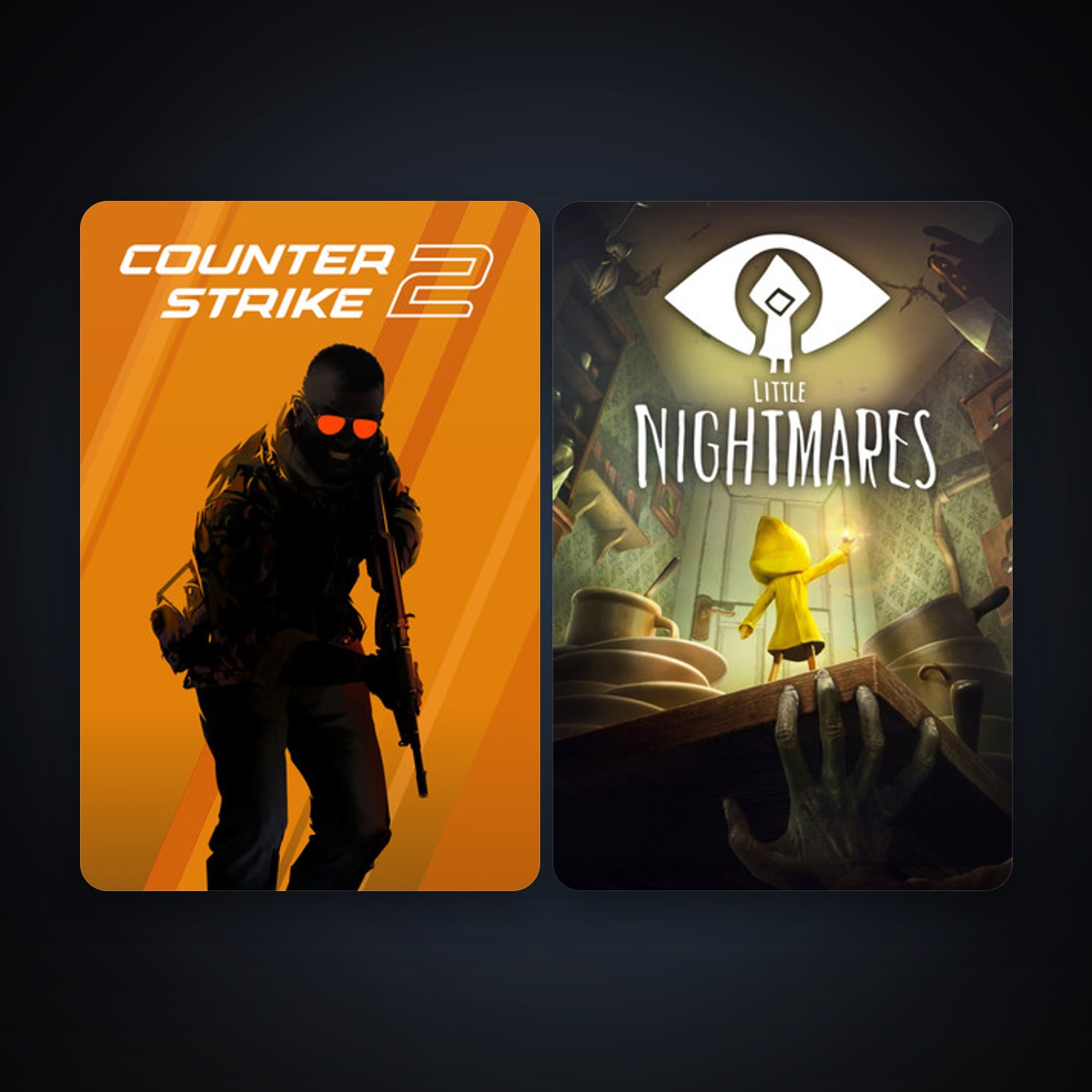 CS2 Prime + Little Nightmares, 3 games, Steam 10, clean — HabibiAccounts