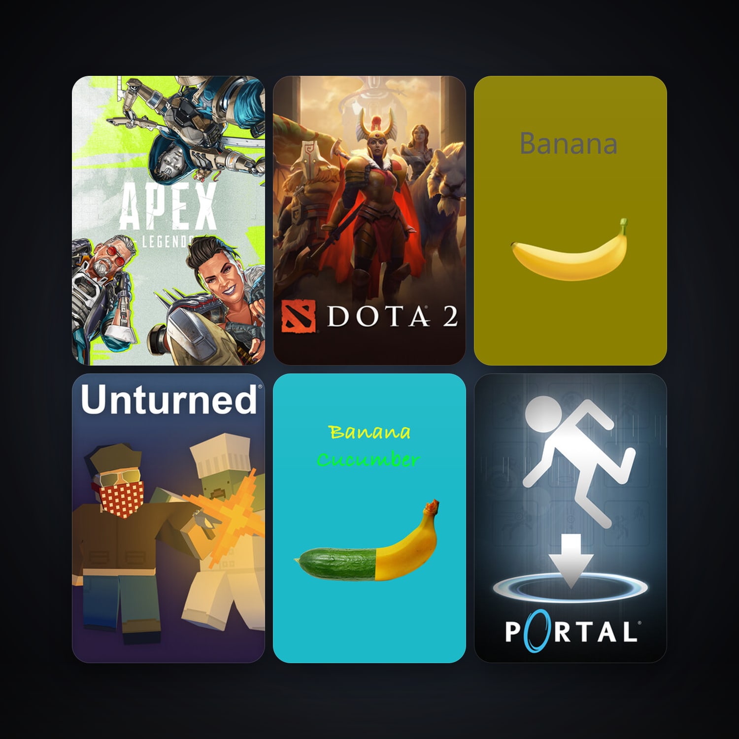 Portal + Dota 2, 23 games, clean — HabibiAccounts
