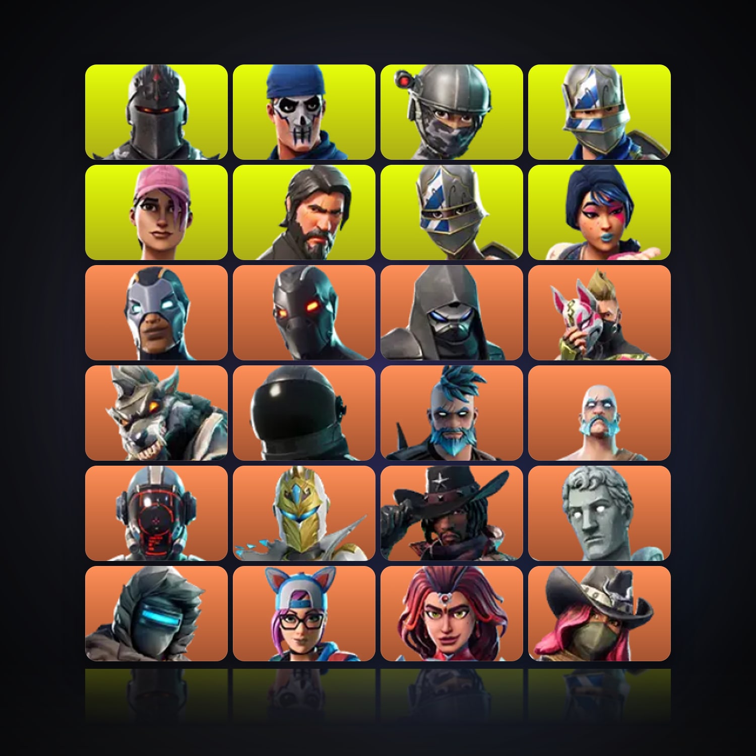 Fortnite | 51 Skins | 225 V-Bucks | Level 625 | 158 Wins — HabibiAccounts