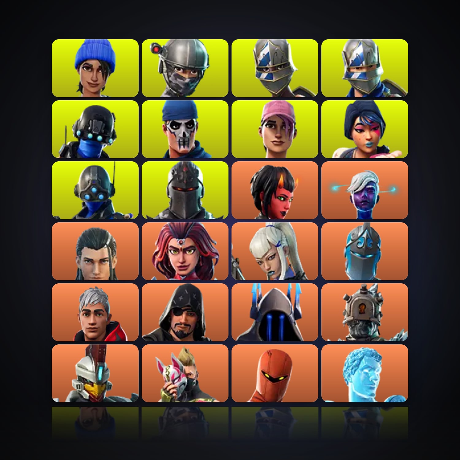 Fortnite | 215 Skins | 280 V-Bucks | Level 2315 | 429 Wins — HabibiAccounts