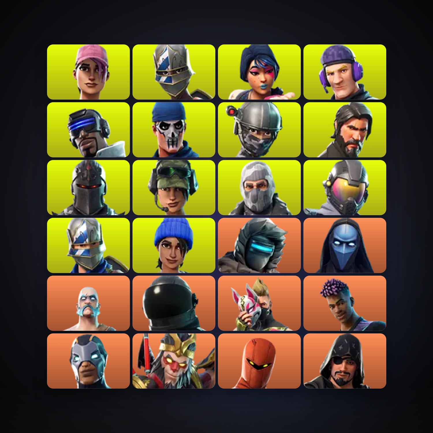 Fortnite | 89 Skins | 650 V-Bucks | Level 957 | 256 Wins — HabibiAccounts