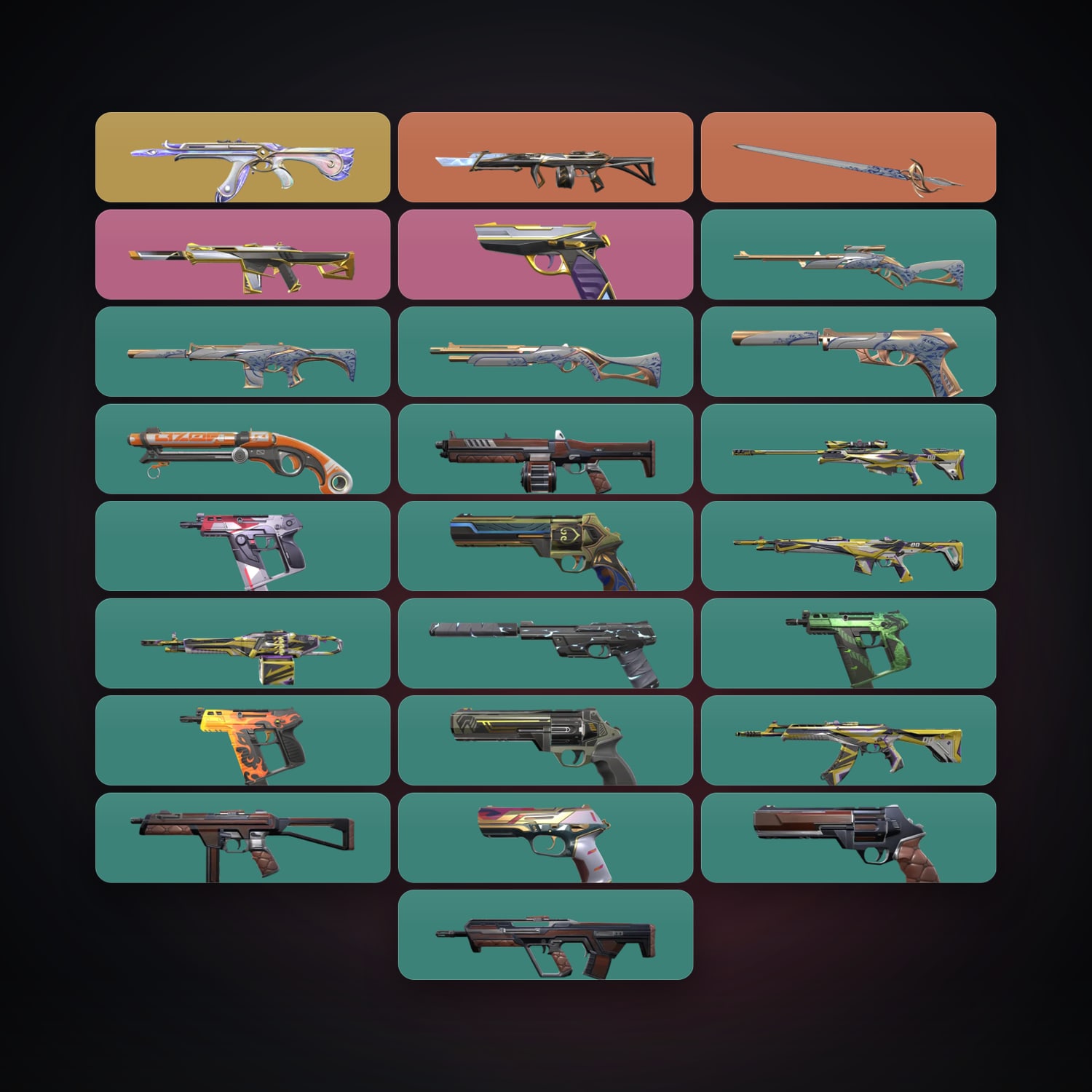 AP Iron 1 locker — 1 knives, 26 skins, lvl 177 — HabibiAccounts