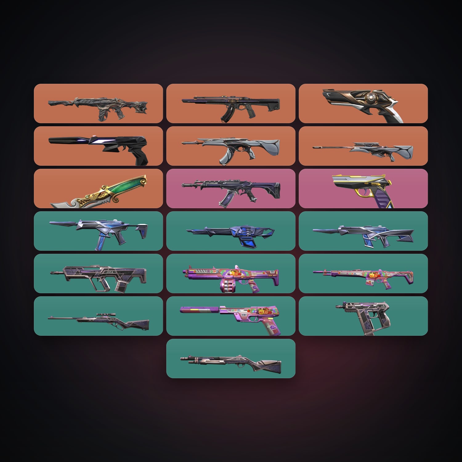 AP locker — 1 knives, 19 skins, lvl 24 — HabibiAccounts