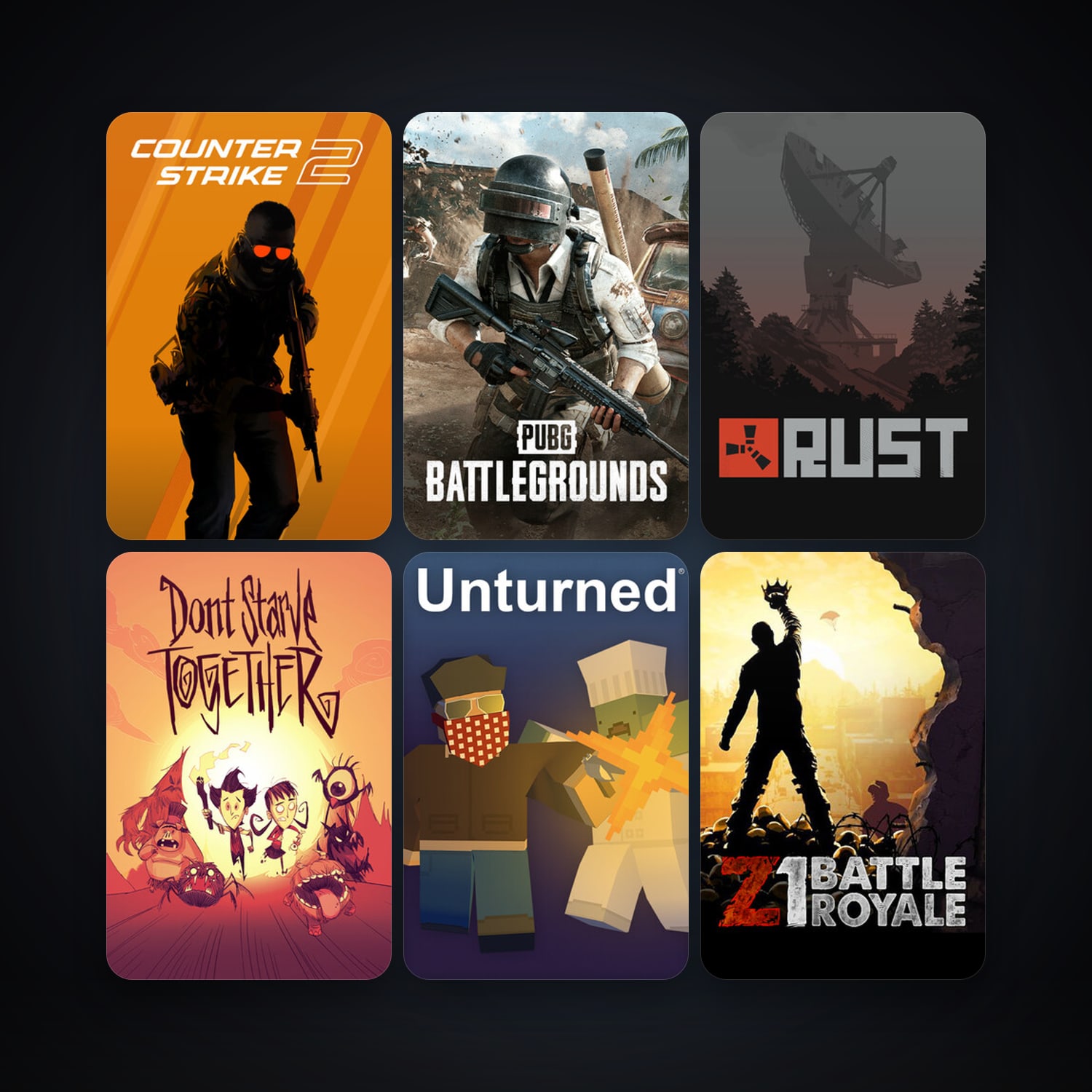 CS2 Prime + Rust, 17 games, clean · 183898363 — HabibiAccounts