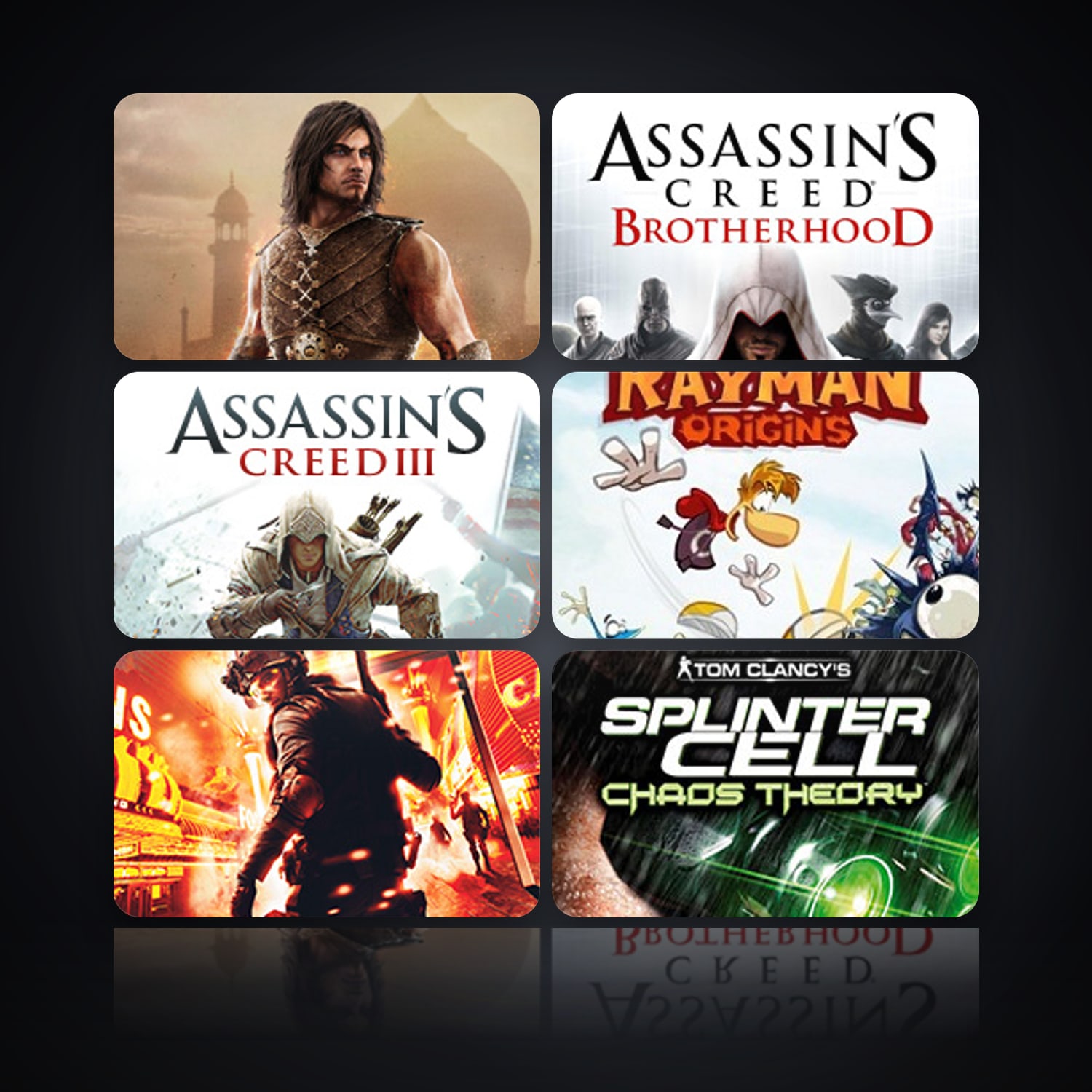 Prince of Persia The Forgotten Sands Deluxe Edition & Assassin's Creed Brotherhood | 14 Games — HabibiAccounts