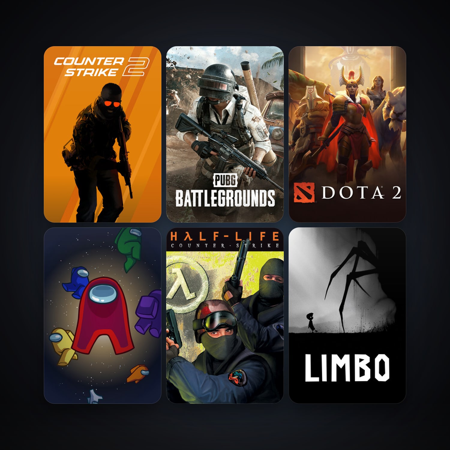 Counter-Strike + Counter-Strike: Source, 16 games, clean — HabibiAccounts