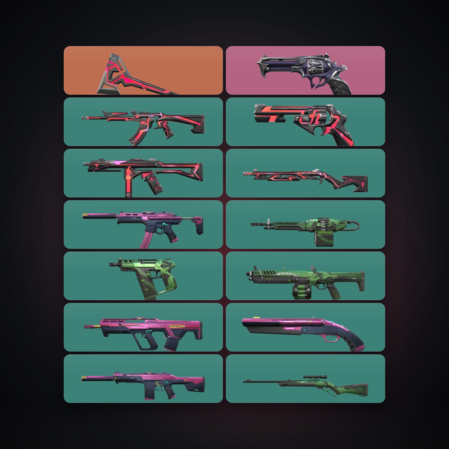 AP Silver 2 locker — 1 knives, 14 skins, lvl 76 — HabibiAccounts