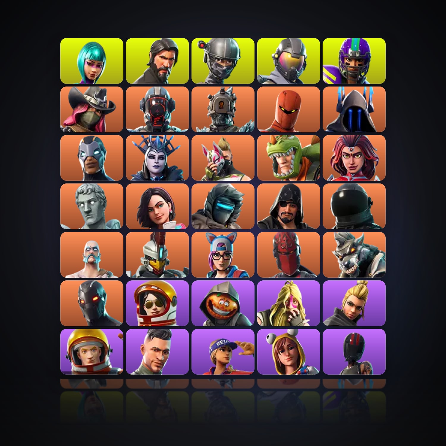 Fortnite | 79 Skins | 150 V-Bucks | Level 933 | 212 Wins — HabibiAccounts