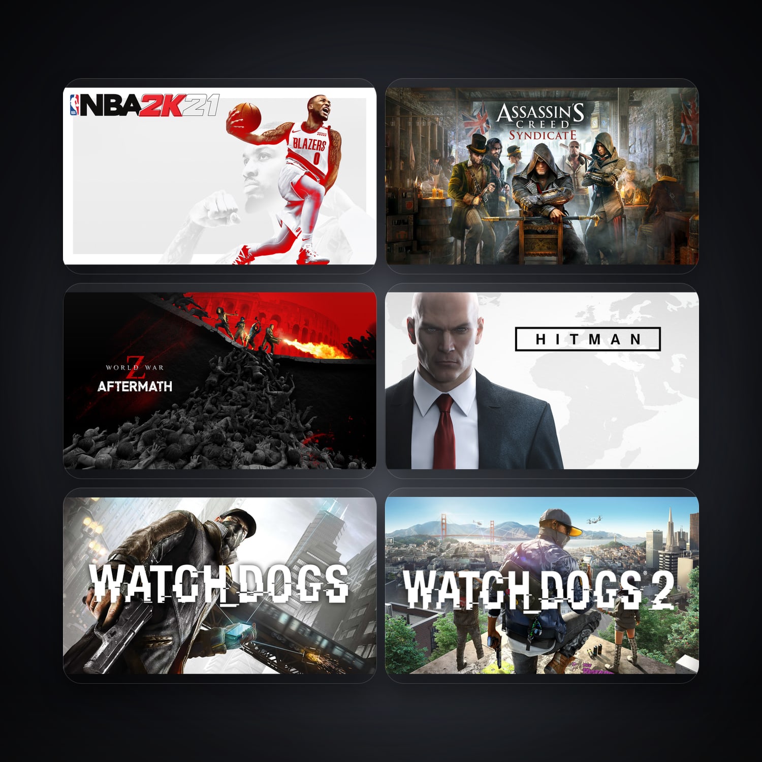 NBA 2K21 & Assassins Creed Syndicate | 127 Games — HabibiAccounts