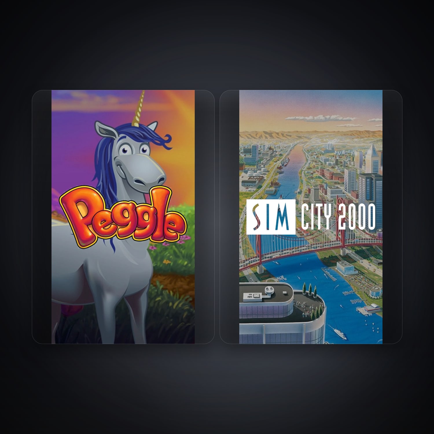 Peggle & SimCity 2000 | 2 Games — HabibiAccounts