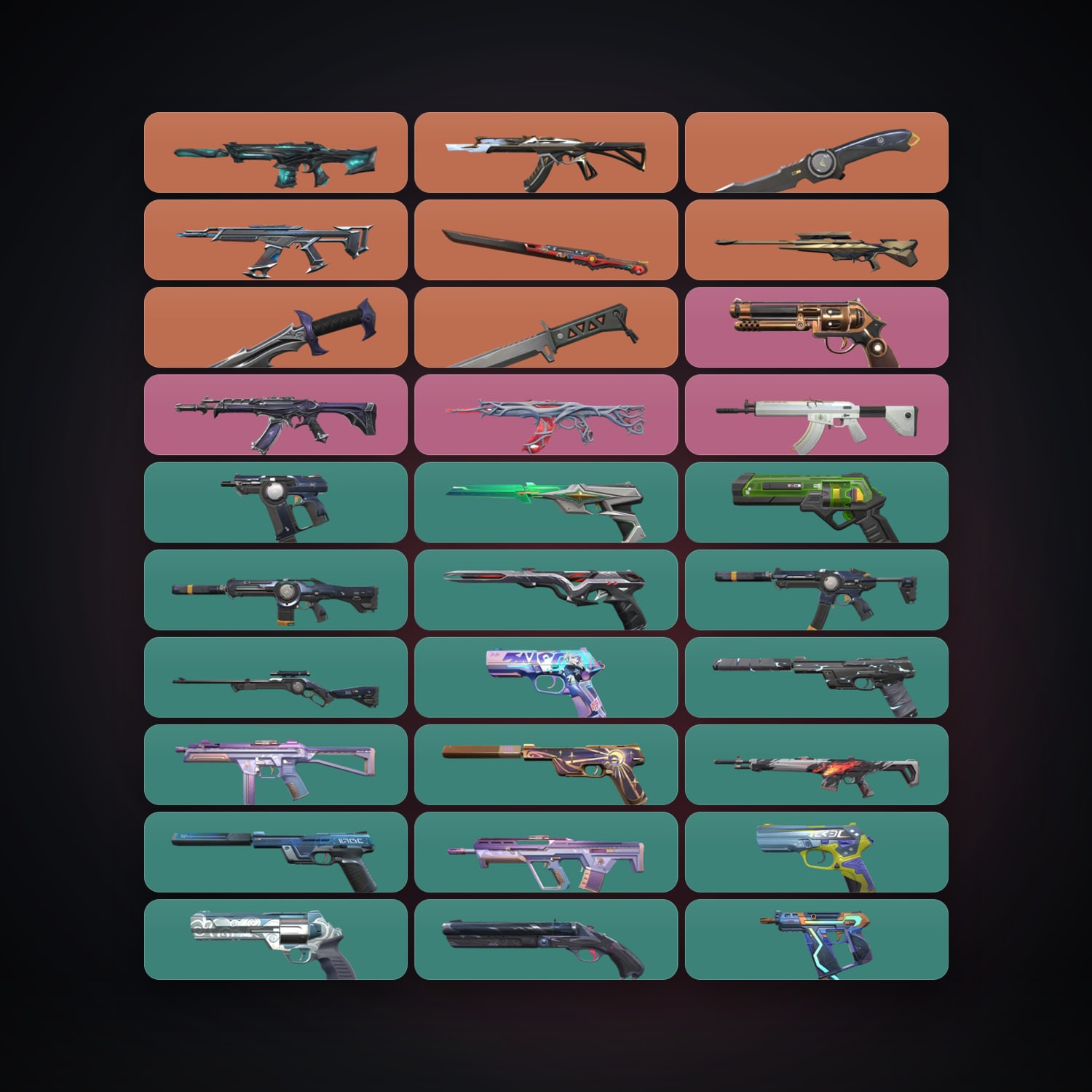 AP Diamond 1 locker — 4 knives, 40 skins, lvl 279 — HabibiAccounts